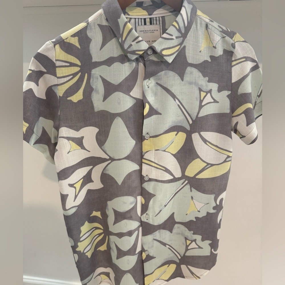 Boys Botton Down Collar Shirt